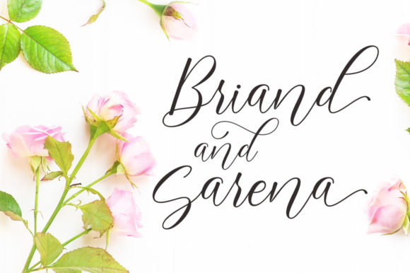 Brinkley Font PNG with transparent background - Preview 4