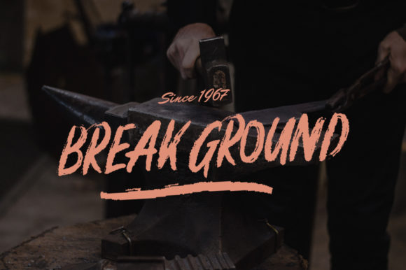 Brushfix Font PNG with transparent background - Preview 3