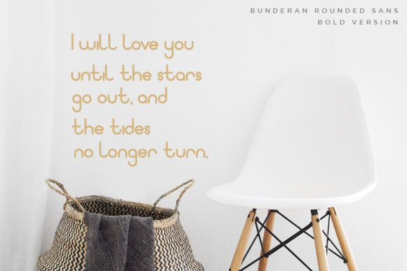 Bunderan Font - Preview 4