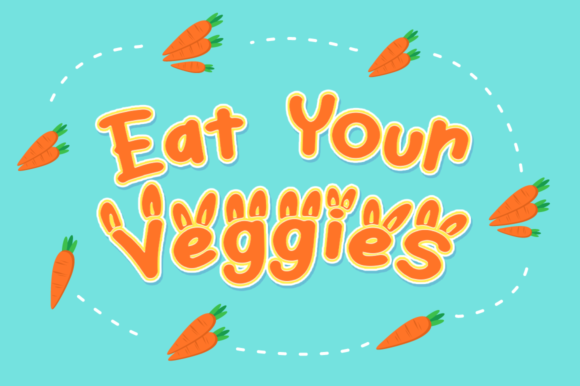Bunny Hopper Font - Preview 3