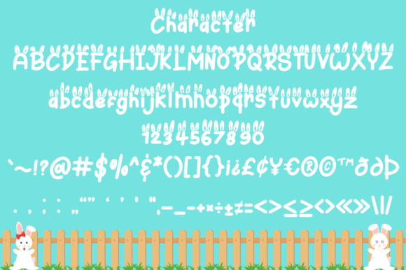 Bunny Hopper Font - Preview 6
