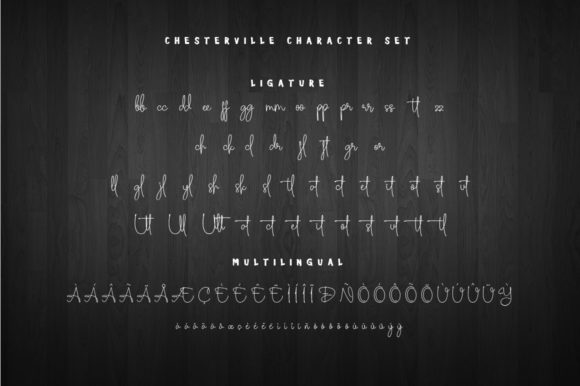 Chesterville Font - Preview 6