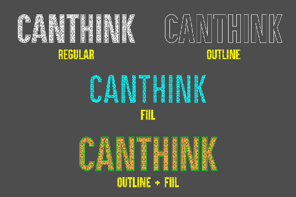 Canthink Font - Preview 2