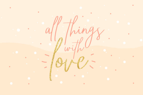 Caramel Sundae Font - Preview 1