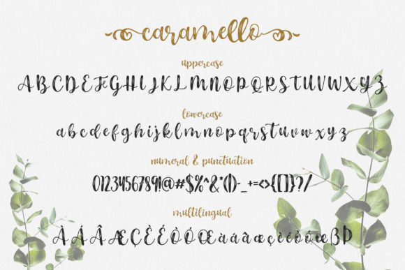 Caramello Font - Preview 5