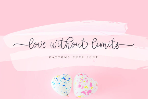 Cattoms Cute Font - Preview 1