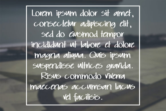 Classic Architect Font - Preview 2
