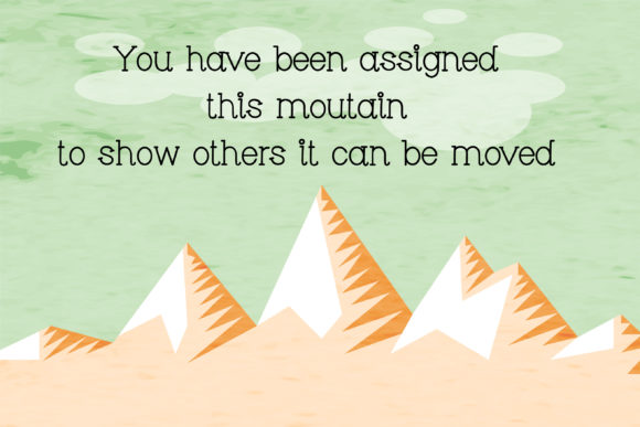 Cliffhanger Font - Preview 1