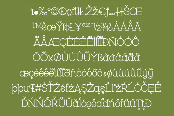 Cliffhanger Font - Preview 3