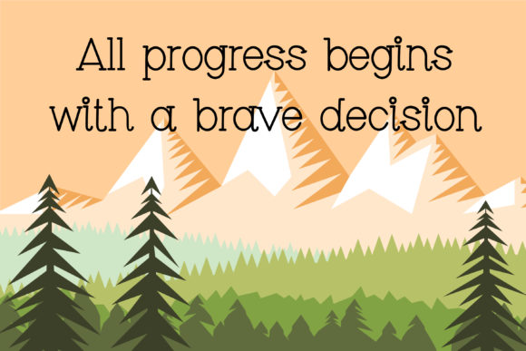Cliffhanger Font - Preview 4
