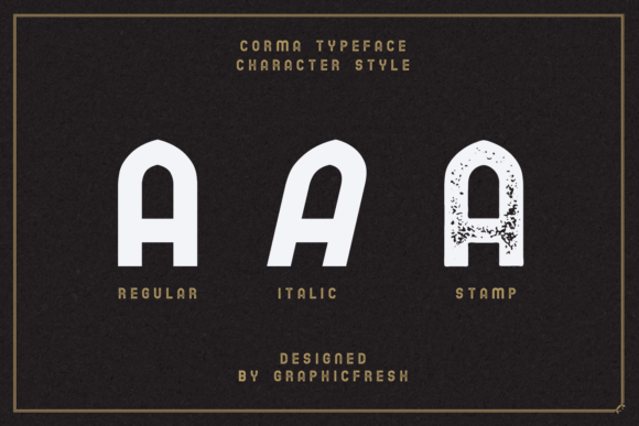 Corma Family Font - Preview 3