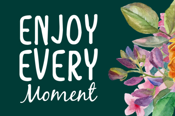 Crazy Beautiful Font PNG with transparent background - Preview 1
