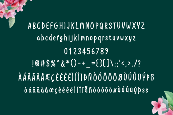Crazy Beautiful Font PNG with transparent background - Preview 3