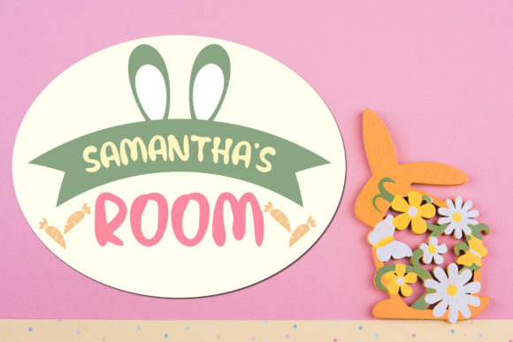 Cutie Bunnie Font - Preview 4