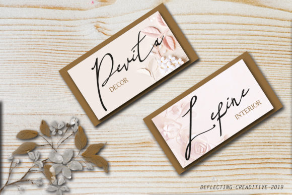 Deflecting Font - Preview 3