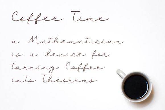Degres Script Font PNG with transparent background - Preview 2