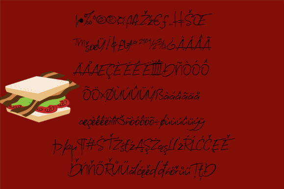 Delicatessen Font - Preview 2