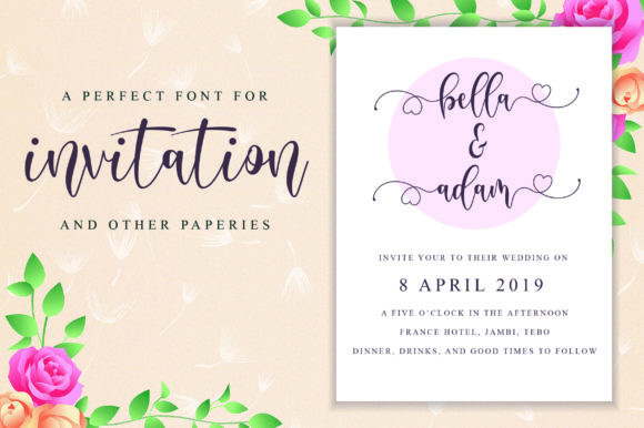 Delisha Script Font - Preview 4