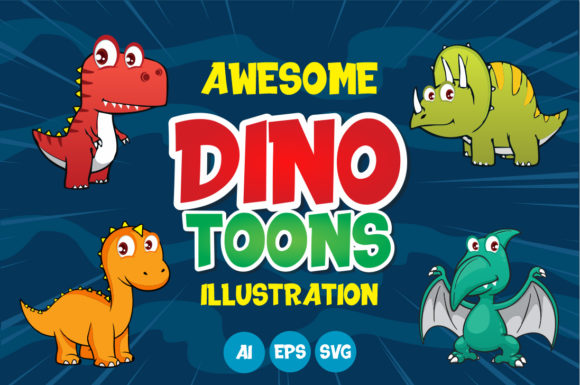 Dinotoons Font - Preview 4