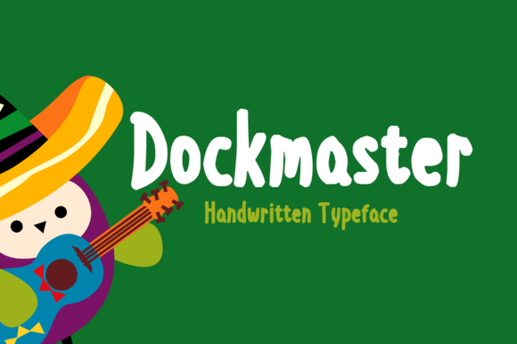 Dockmaster Script & Handwritten Font By Instagram Fonts