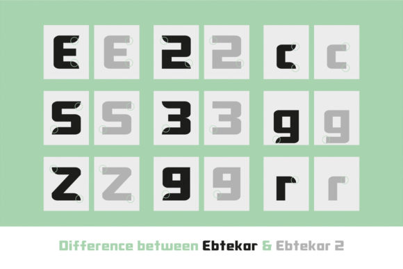 Ebtekar Family Font - Preview 4