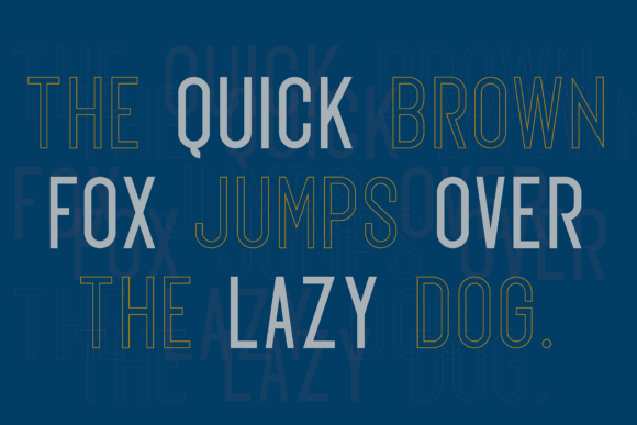 Exon Font - Preview 3