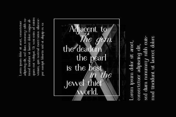 Fetance Font font preview - 2