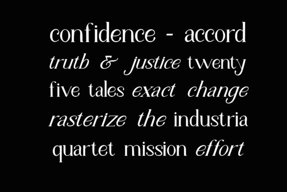 Fetance Font font preview - 5
