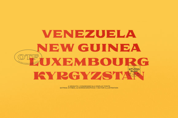 Florent Family Font - Preview 4