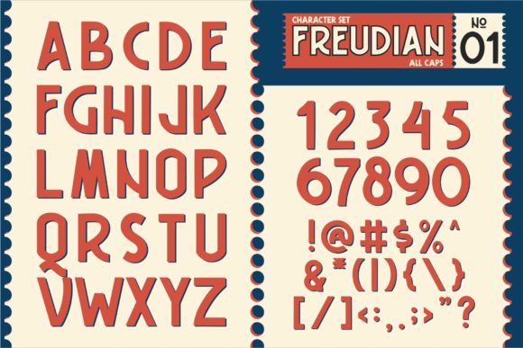Freudian Font - Preview 2