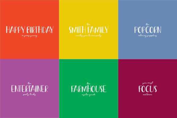 Frosted Cupcake Font - Preview 2