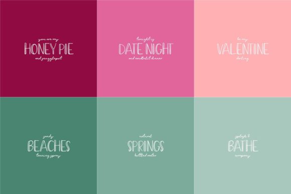 Frosted Cupcake Font - Preview 3