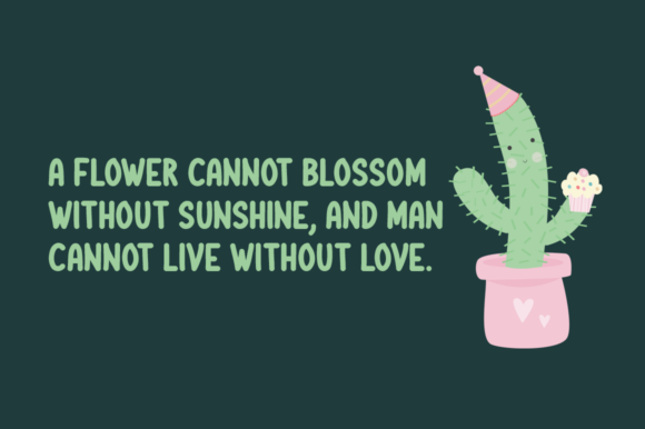 Funny Cactus Font - Preview 1