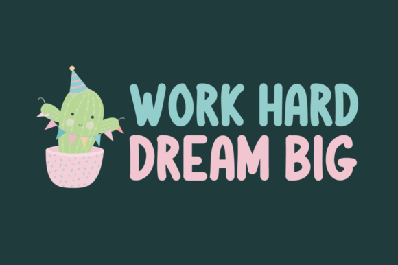 Funny Cactus Font - Preview 3