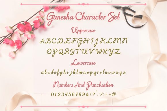 Ganesha Font - Preview 1