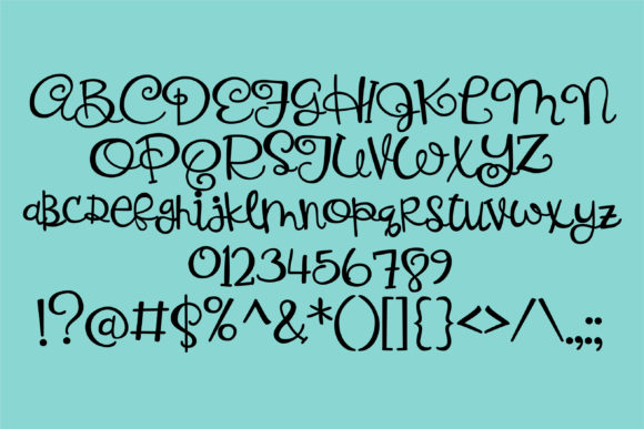 Gelascript Font - Preview 1
