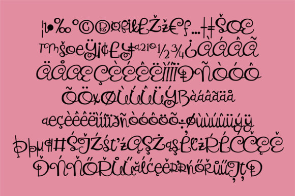 Gelascript Font - Preview 2