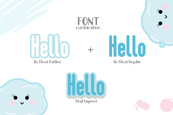 Go Cloud Font - Preview 4