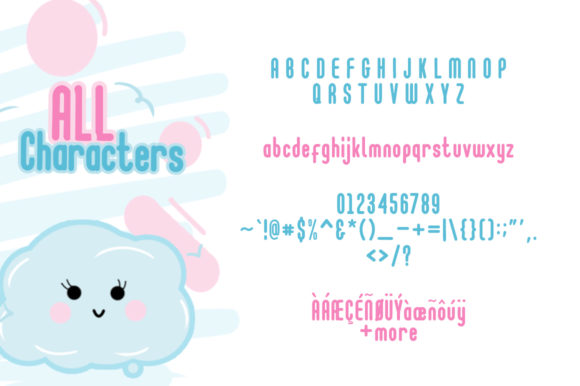 Go Cloud Font - Preview 5