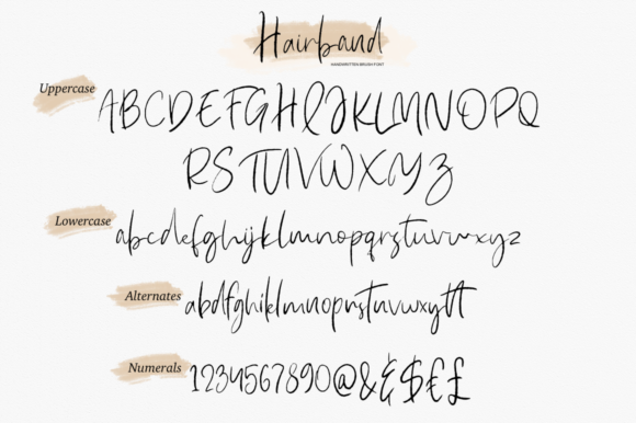 Hairband Font - Preview 5