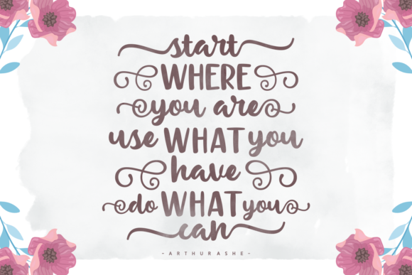 Handcrafted Goods Font PNG with transparent background - Preview 1