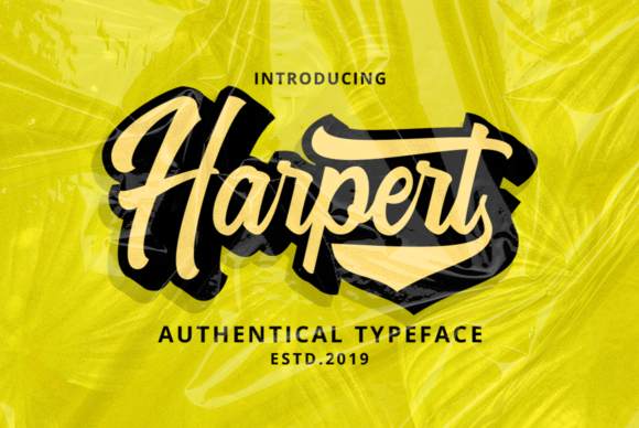 Harpert Font - Preview 1