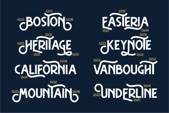 Hasthon Font PNG with transparent background - Preview 3