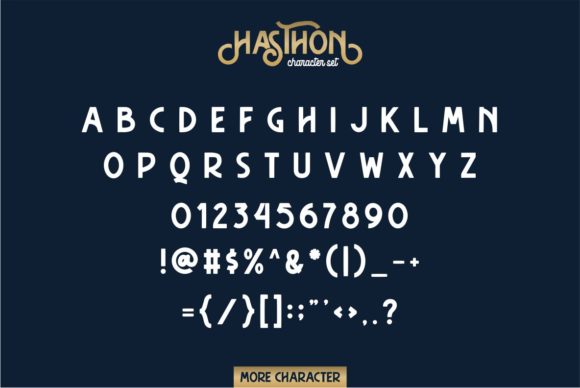 Hasthon Font PNG with transparent background - Preview 5