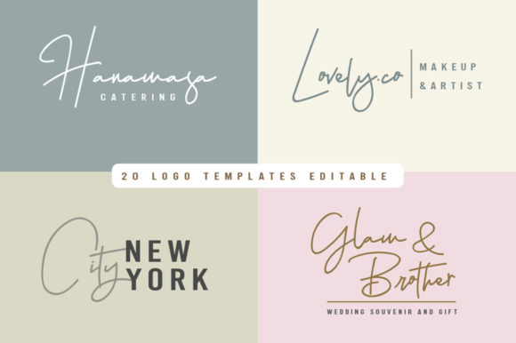 Hellena Jeslyn Duo Font - Preview 2