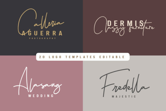 Hellena Jeslyn Duo Font - Preview 3