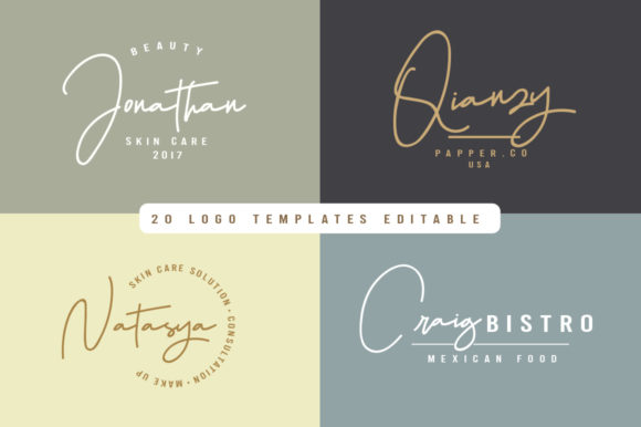 Hellena Jeslyn Duo Font - Preview 4