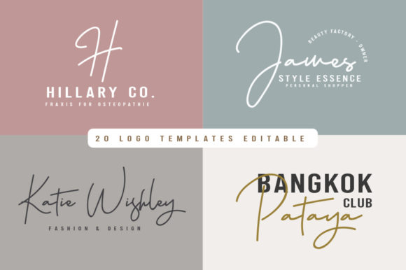 Hellena Jeslyn Duo Font - Preview 5