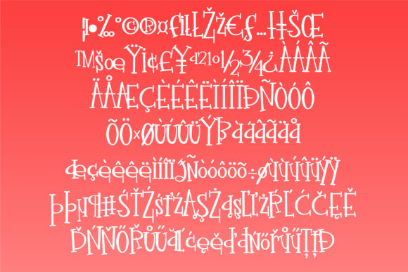 Honeygrapple Font PNG with transparent background - Preview 2
