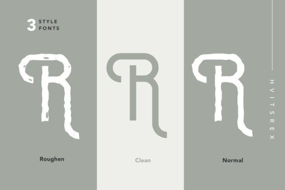 Hvitsrex Font - Preview 2